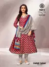 Gulabi Jaipur Vol 3 By Deeptex Cotton Anarkali Kurti With Bottom Dupatta Wholesale